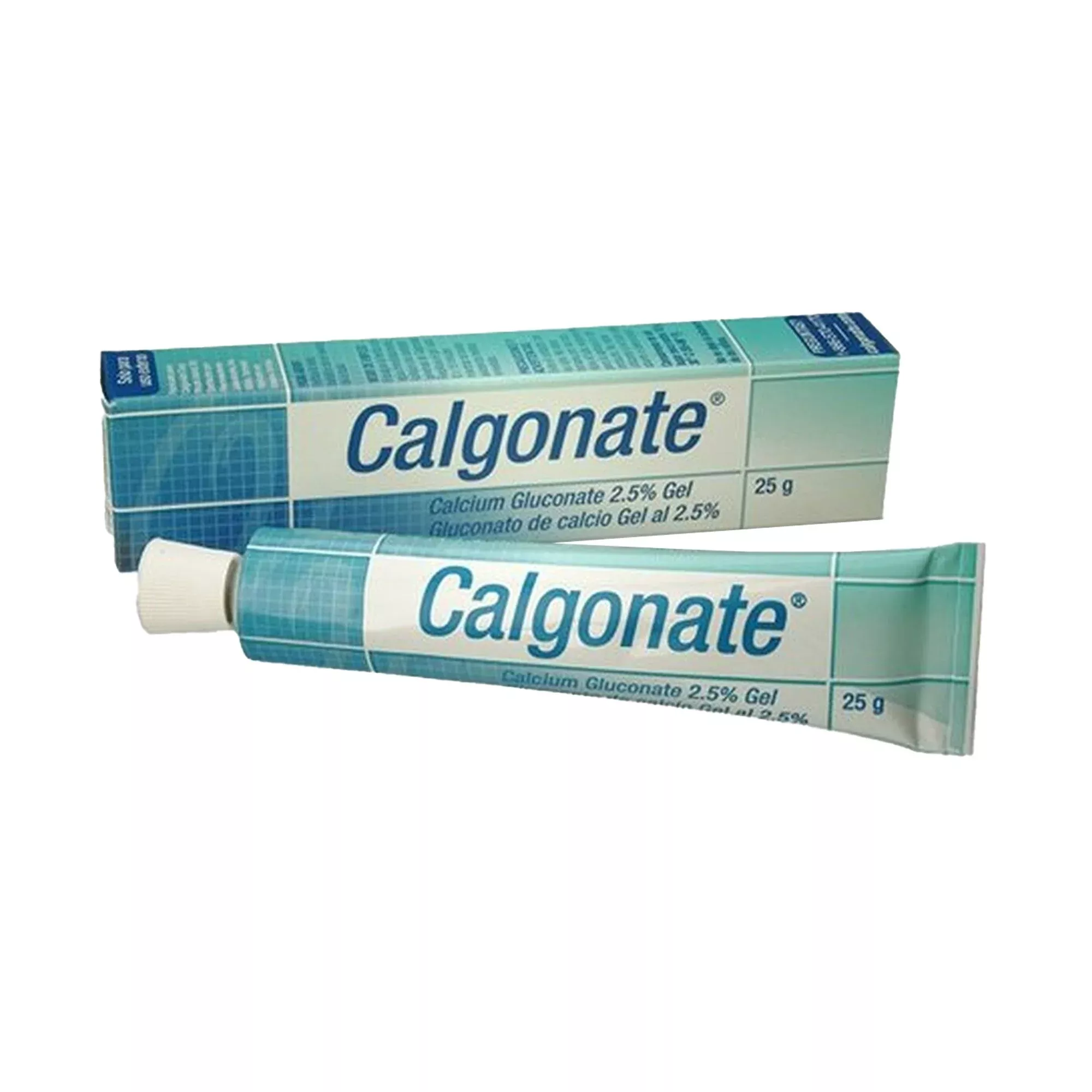 Calgonate Tratamiento para la exposición a ácido fluorhídrico Gel tópico de gluconato de calcio gramos - Individual