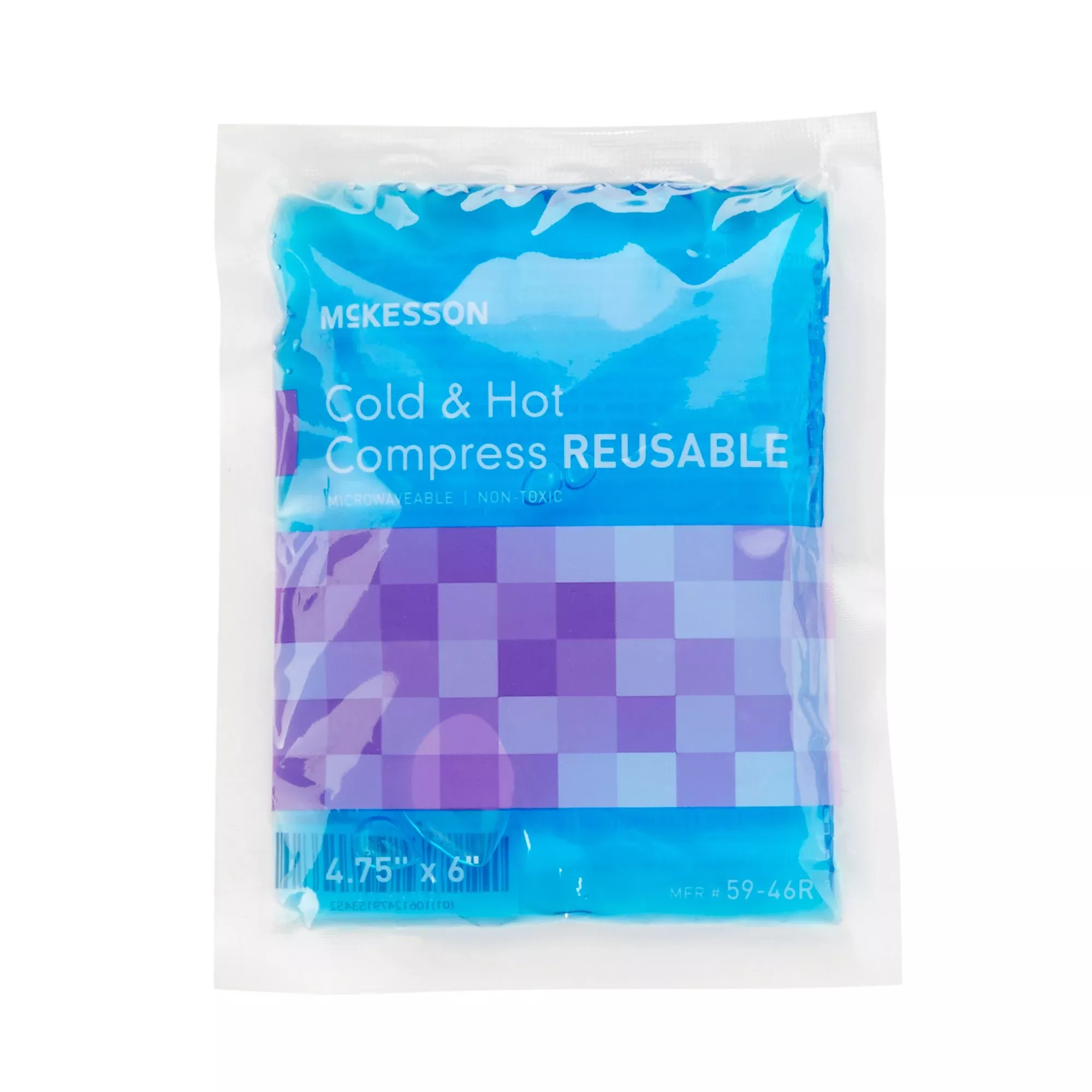 Compresa Fría / Caliente de Gel Reutilizable McKesson, de Uso General, Pequeña, 12 x 15 cm