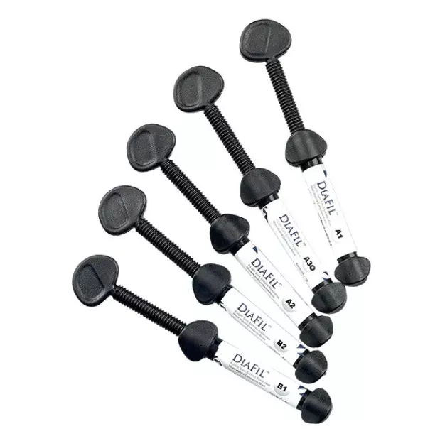 DiaFil Light-Cured 4g Syringe Nanohybrid Composite by DiaDent