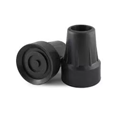 Essential Medical CANE TIPS 3/4IN – BLACK #18