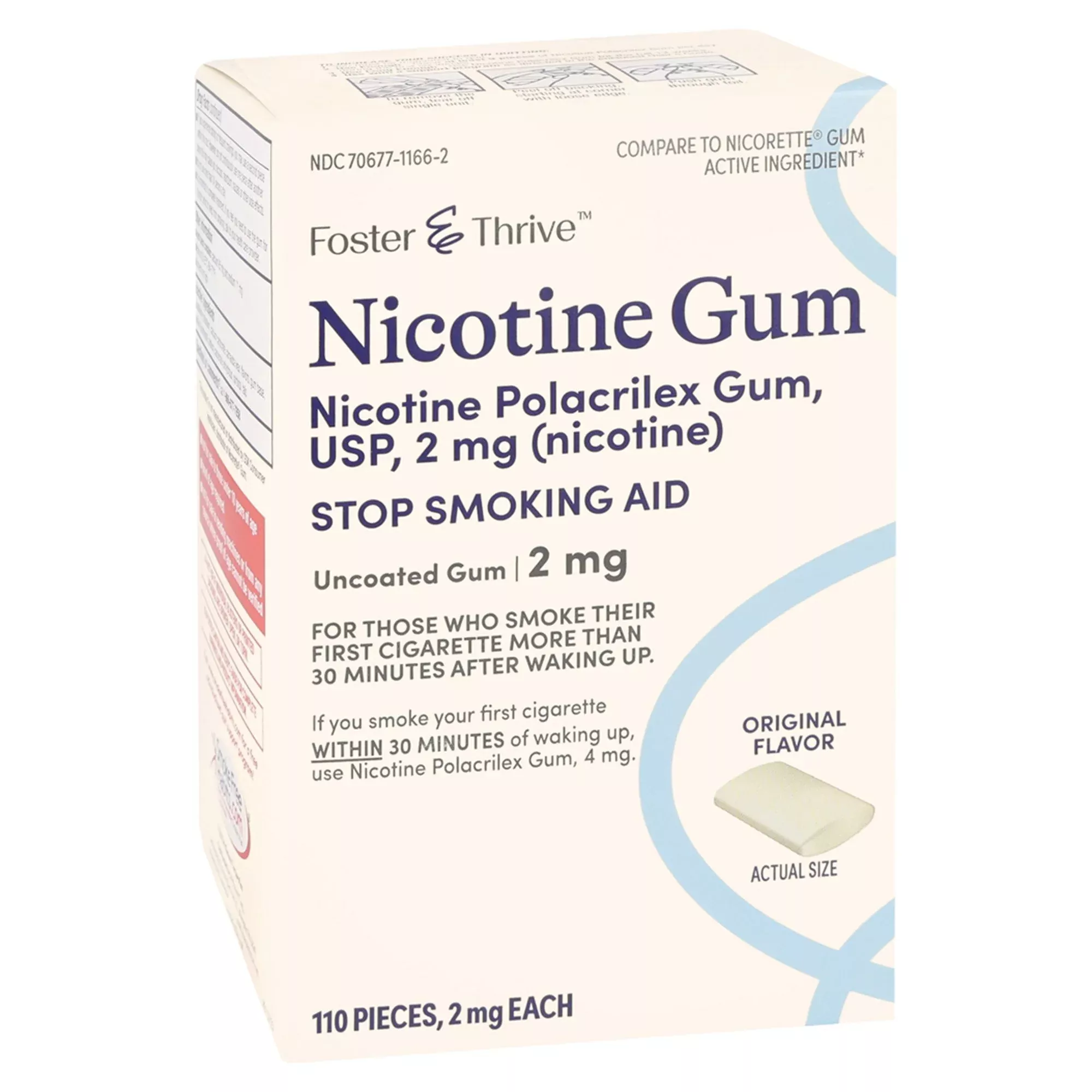 Foster & Thrive Supresores de Fumar – 2 mg - Paquete