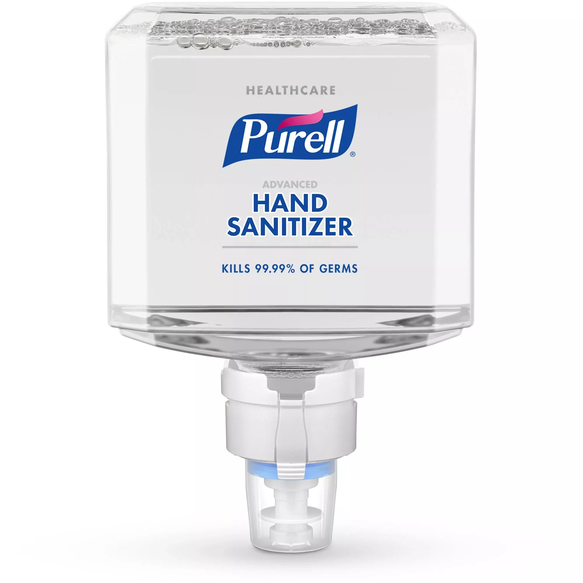 Purell Healthcare Advanced Hand Sanitizer, repuesto espumoso para dispensador de 1200 ml con alcohol etílico - Caja de 2 unidades